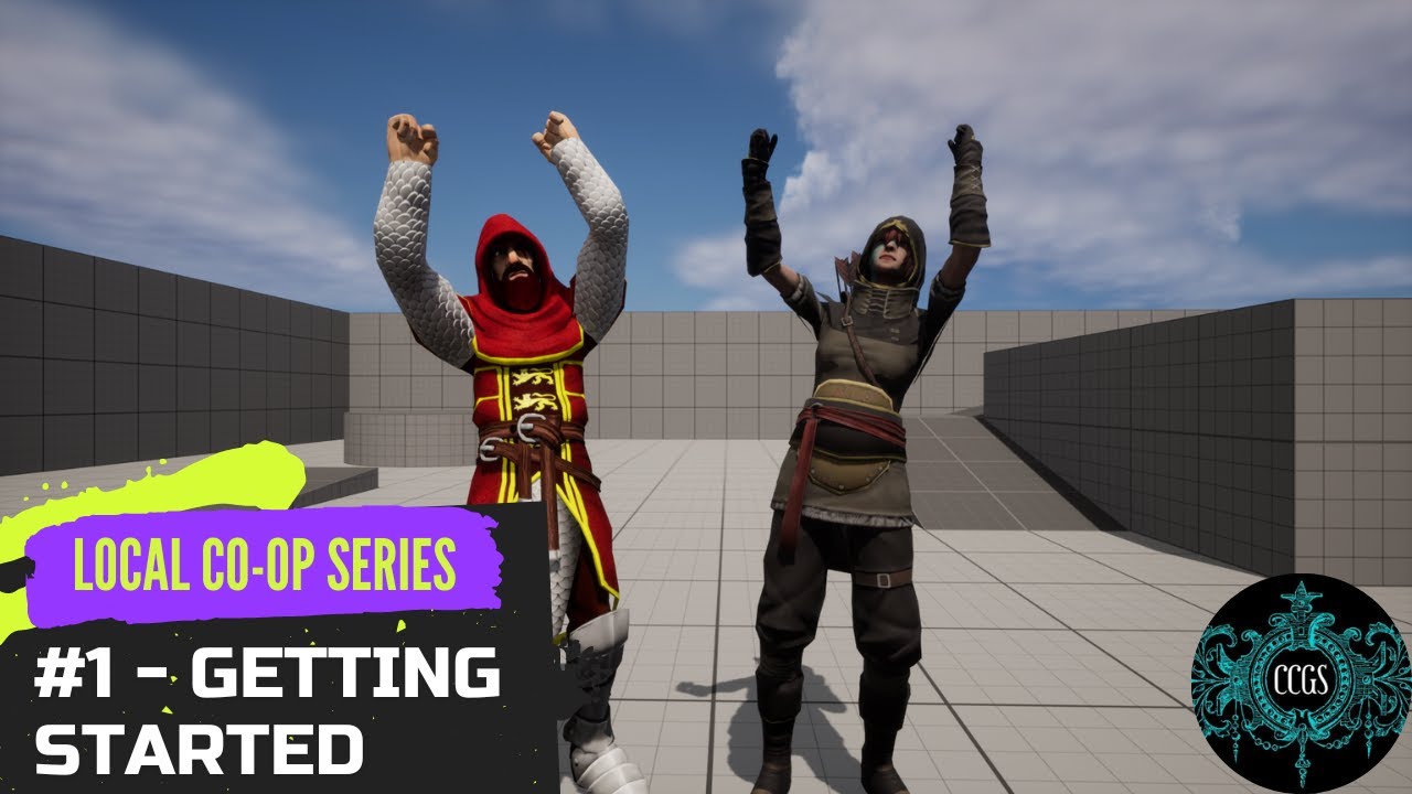Unreal Engine 5 Split Screen Survival RPG Series #1 - Getting started #unrealengine #ue5