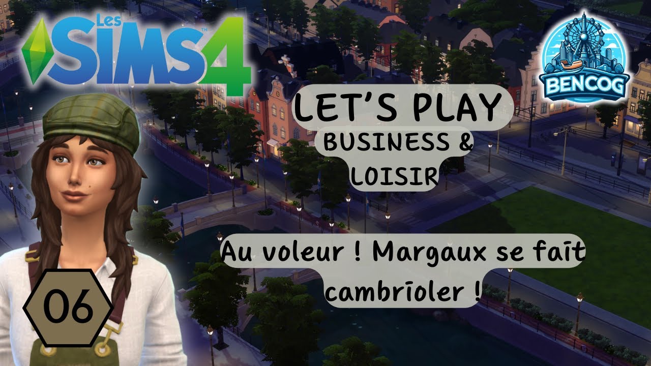 Au voleur ! Margaux se fait cambrioler ! 🏠🚨 | Les Sims 4 (FR) - Épisode 06