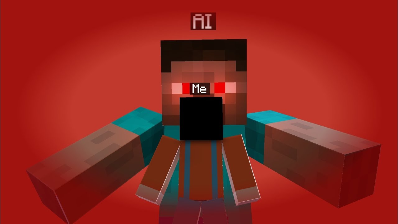 Ai Hunter VS Mobile Speedrunner | Minecraft PE