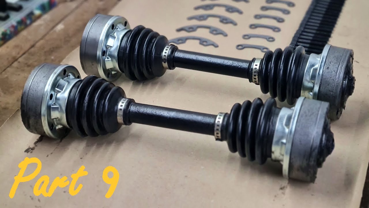 CV Axle Restoration & Rebuild // 1985 Porsche 924 Restoration Project // Part 9