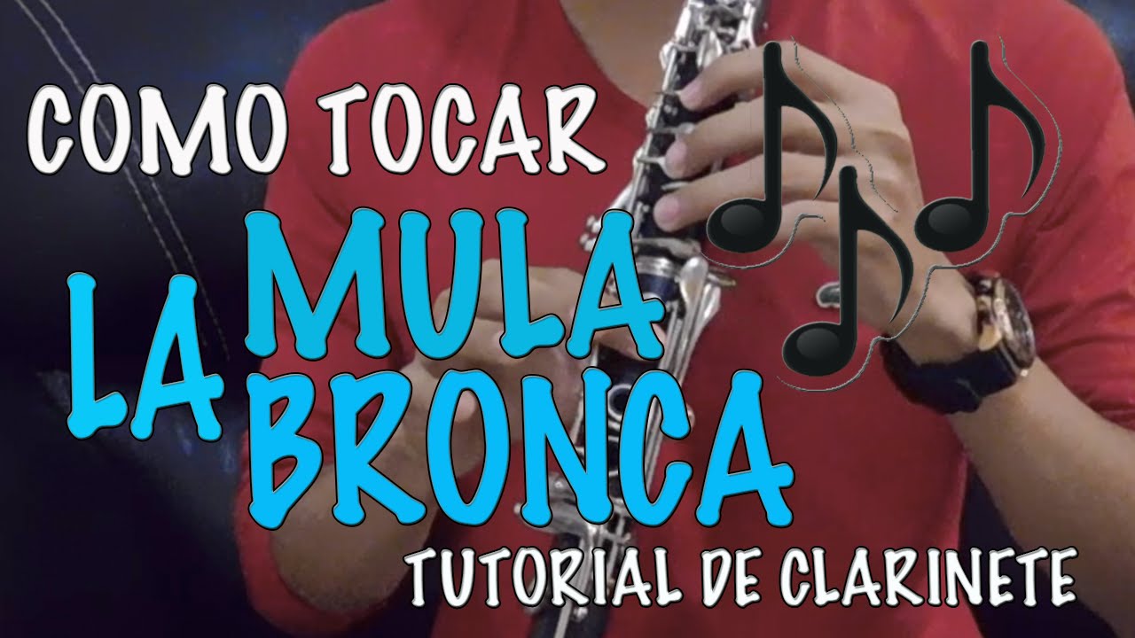 COMO TOCAR LA MULA BRONCA TUTORIAL DE CLARINETE /AU MUSIC