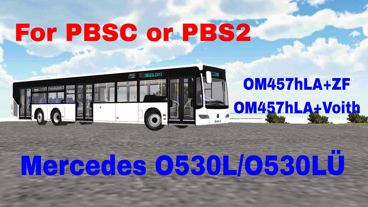 pbsc Mercedes O530L/O530LÜ Facelift(om457hla €5+zf ecomat+voith diwa edit) mod | Map:MetrobusHalosim