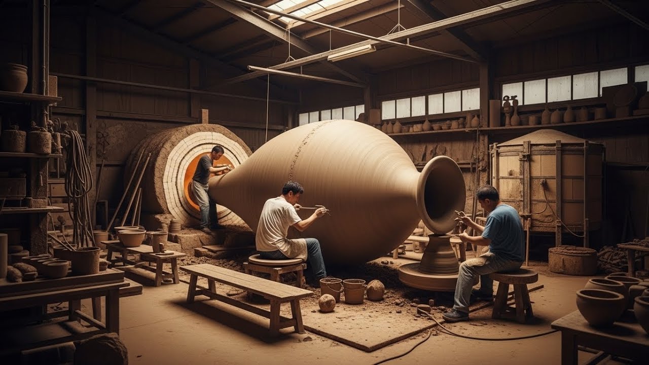 Inside a Traditional Workshop Creating a Giant Cer
