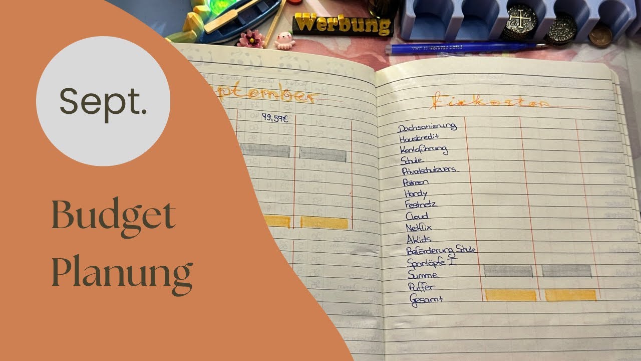 Budgetplanung für September | #budgeting #budgetplanung #umschlagmethodegeldsparen 