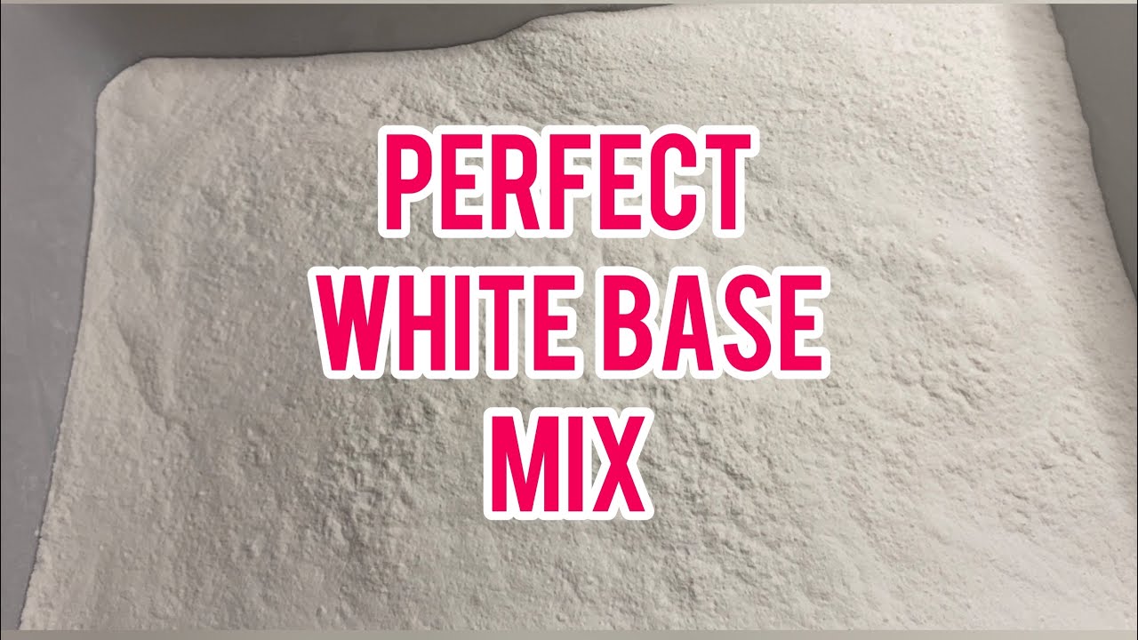 Building Base White Mix - Process Video - Crushing - Sifting - Powder Play