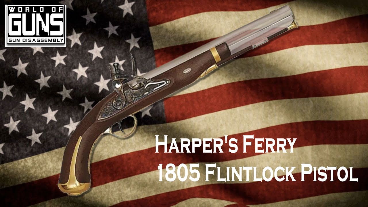 World of Guns:  1805 Harper's Ferry pistol