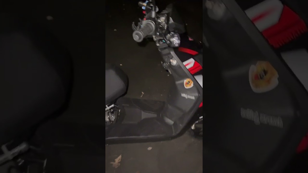 $￼88 Amazon exhaust on a GY6 150cc firsts start #scooter #Amazon #scooterexhaust ￼