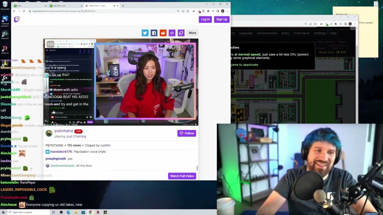 Destiny Reacts To Based Pokimane