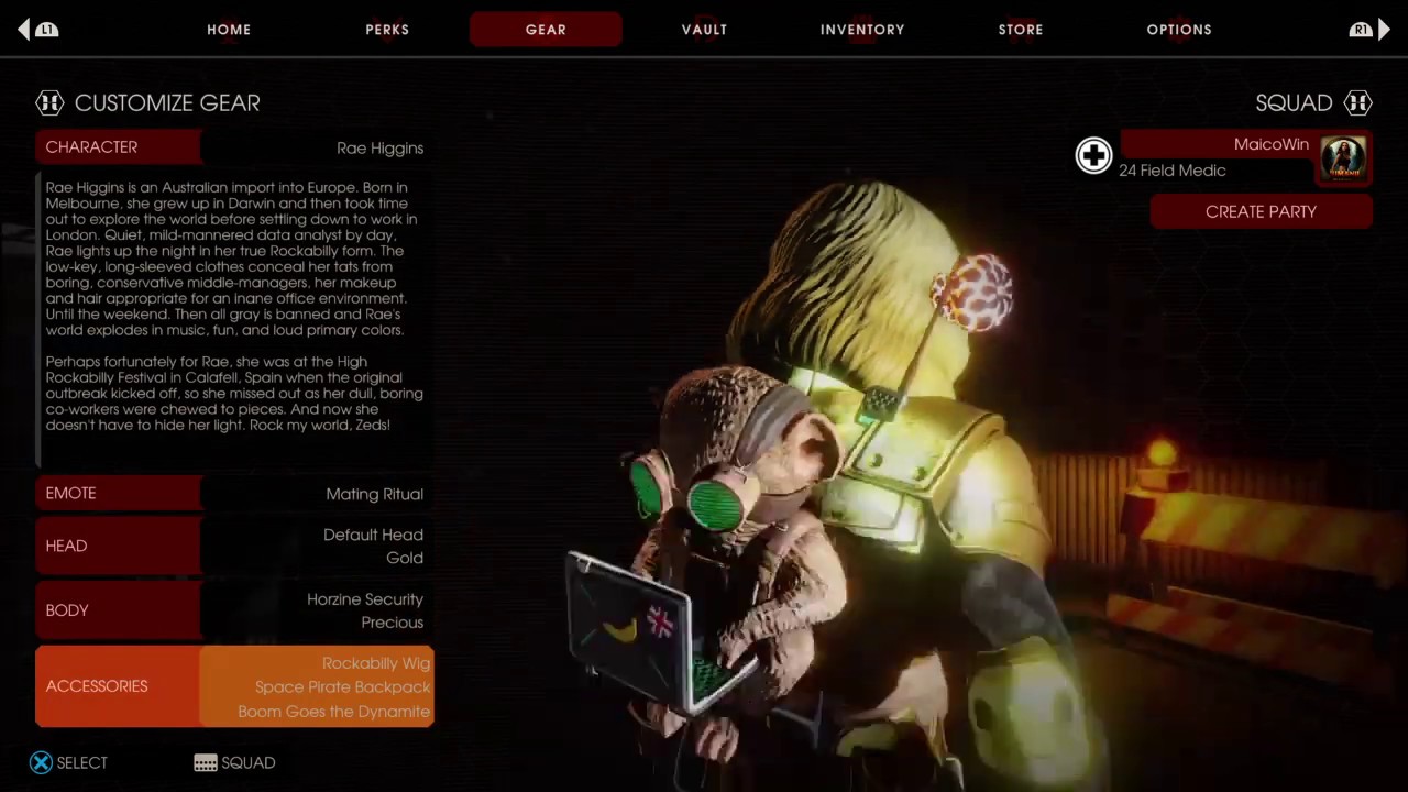 Killing Floor 2 - Perilous Plunder Space Pirate Backpack Seasonal Reward