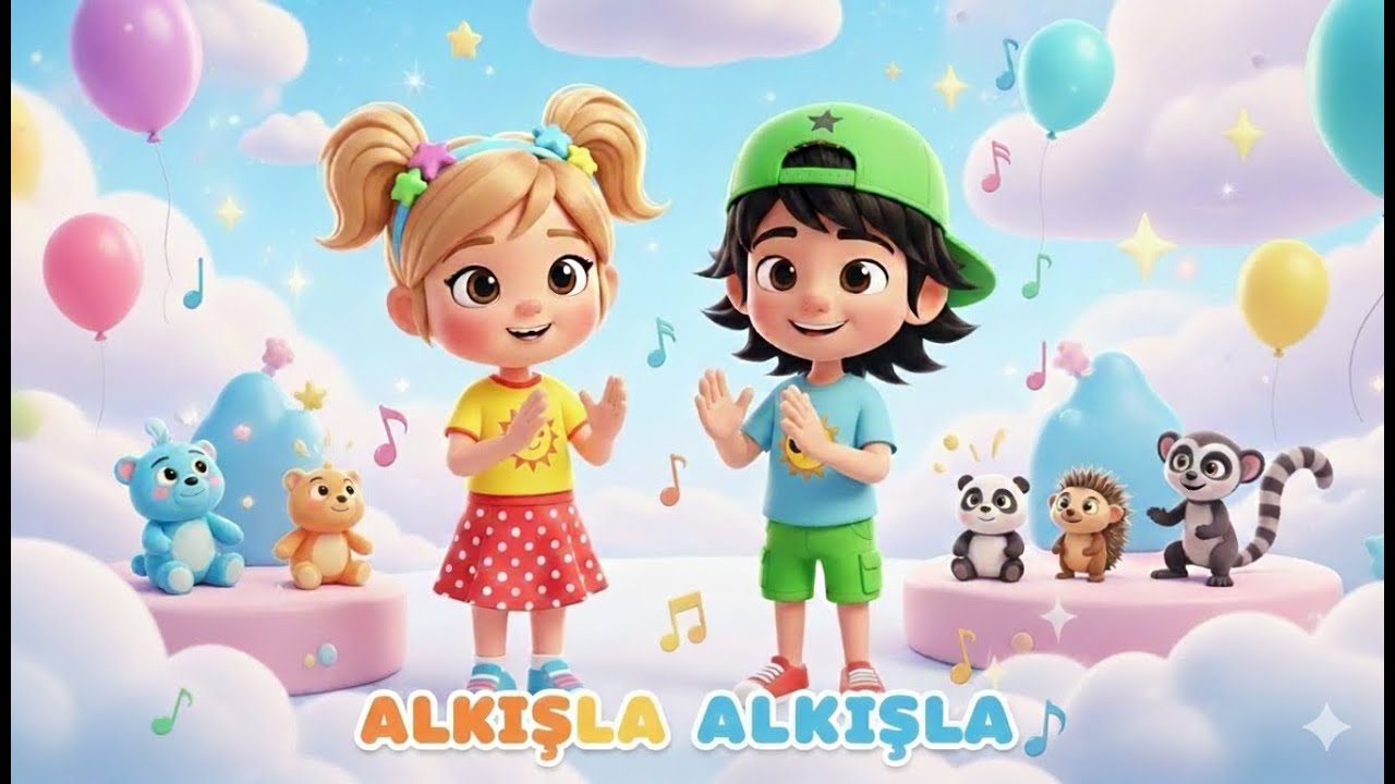 Alkışla Alkışla! 👏🎶 | Çocuklar İçin Eğlenceli Şarkı I Tuana ve Ömer'in Maceraları.