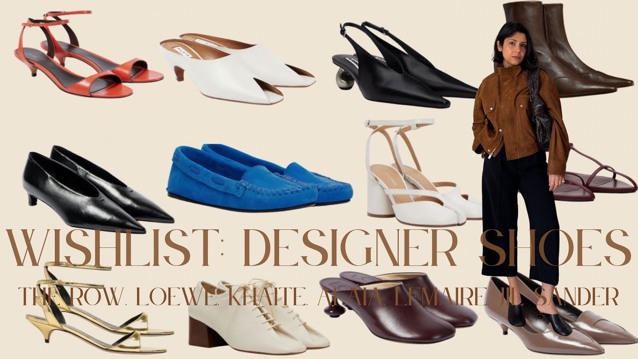 Designer Shoe Wishlist ft The Row, Khaite, Alaia, Margiela, Lemaire & Loewe Toy Mule Review