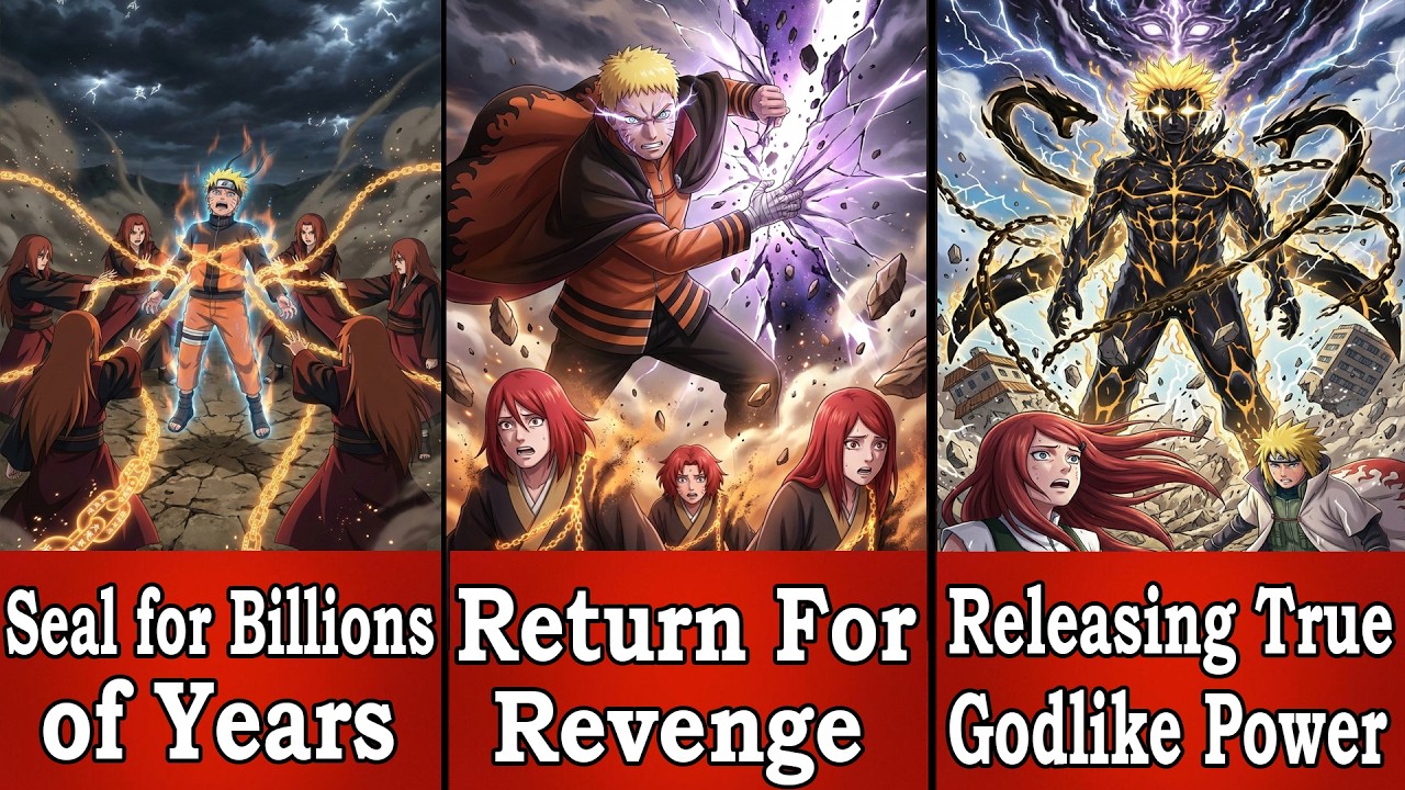 what if Naruto was locked away for billions of years by the Uzumaki clan?