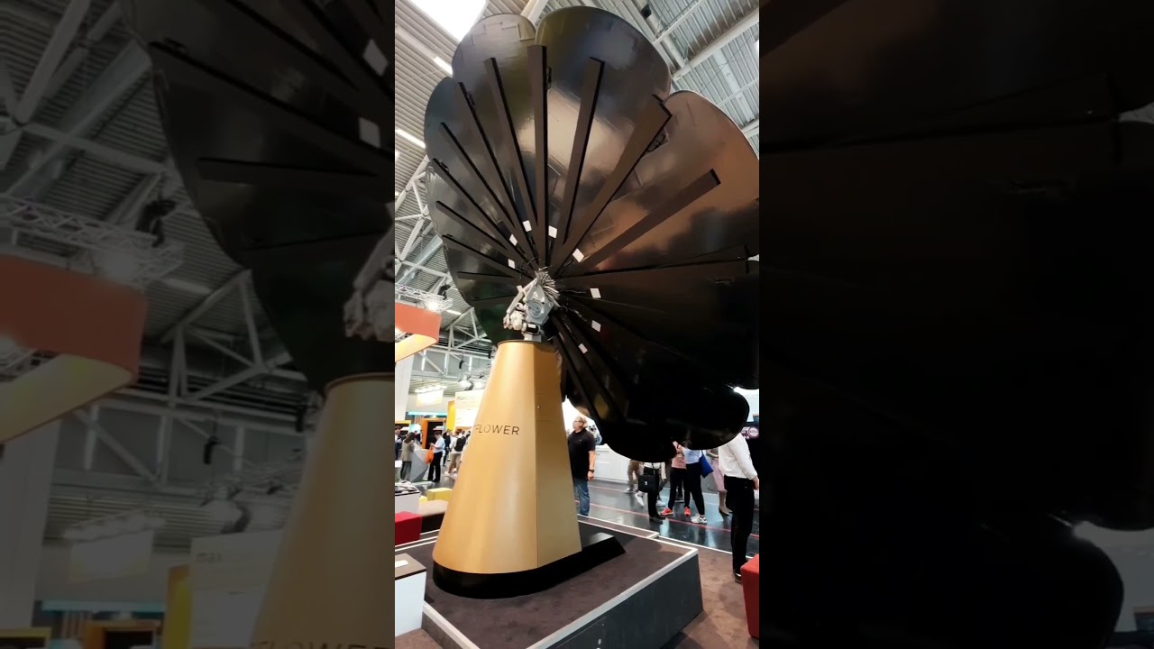 Solar sunflower system it will automatically rotate towards sun light,open and close #solar #chennai