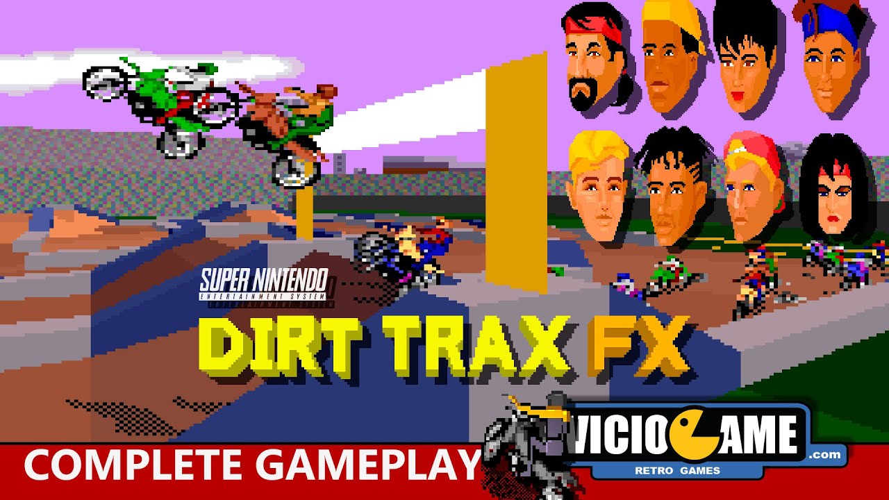 🎮 Dirt Trax FX (Super Nintendo) Complete Gameplay
