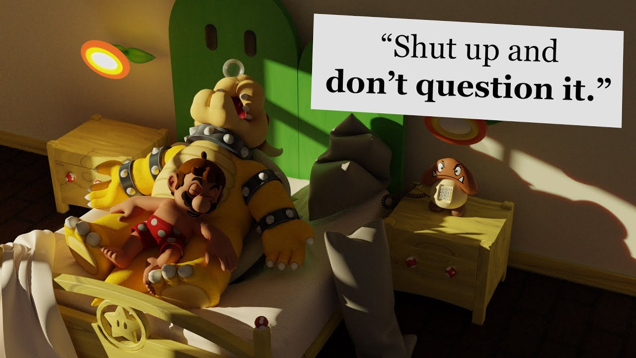 Mario x Bowser fanfic (BONUS Lost Episode) | Fanfiction Theatre