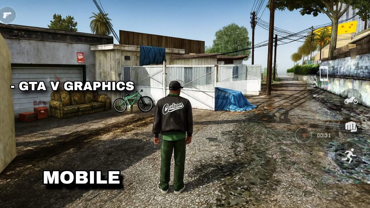 GTA San Andreas | GTA 5 Mobile Edition Graphics Modpack 2025 (Android)