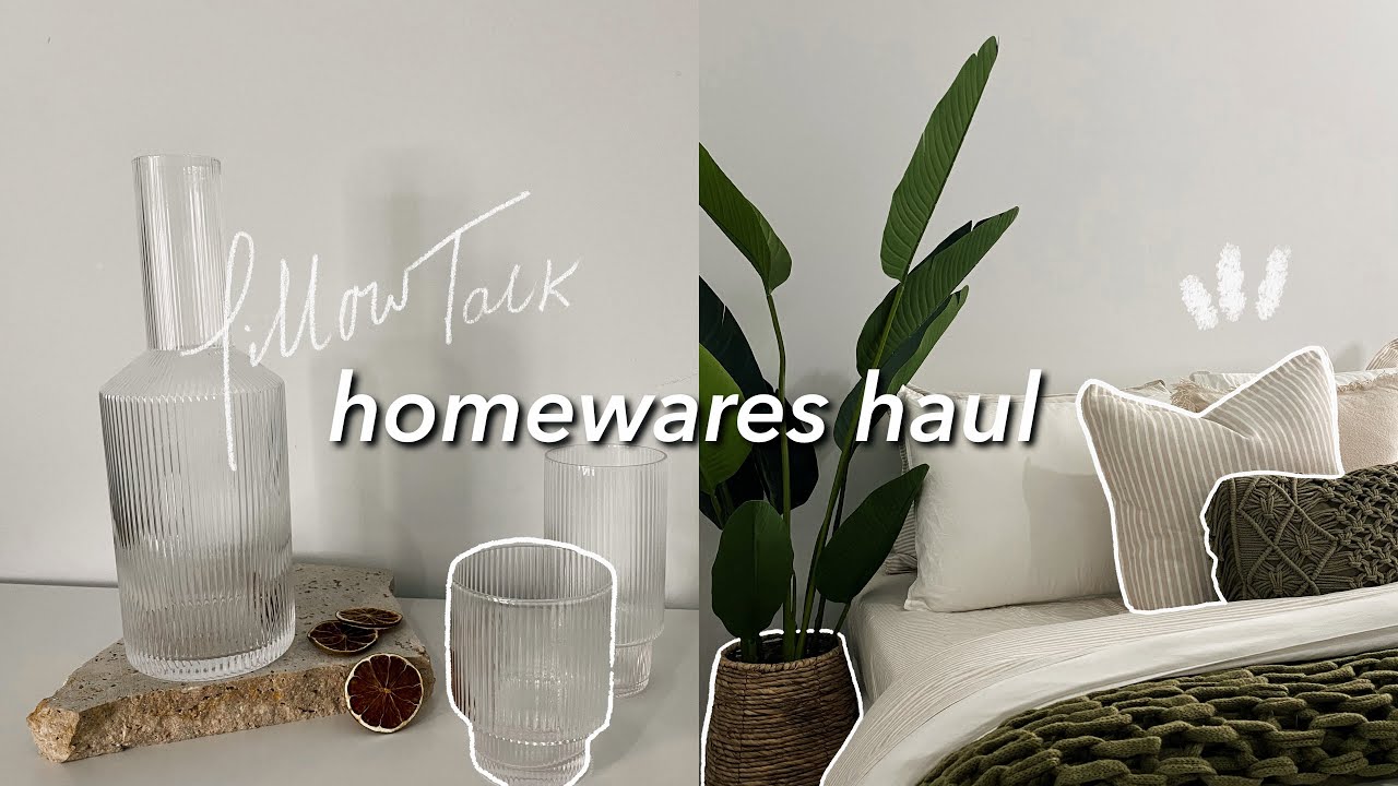 HOMEWARES HAUL | PINTEREST INSPIRED - Pillow Talk haul