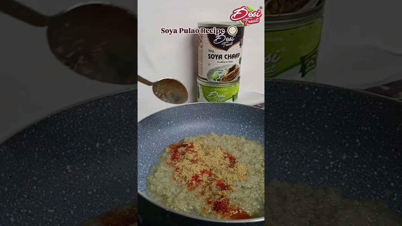 Soya Pulao Recipe | Soya Chaap & Millet Soya Chaap | Desitreat