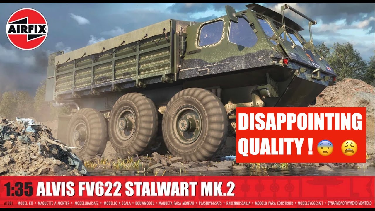 Airfix Alvis Stalwart FV622 Mk.2 1/35 (A1381) Detailed Kit Review