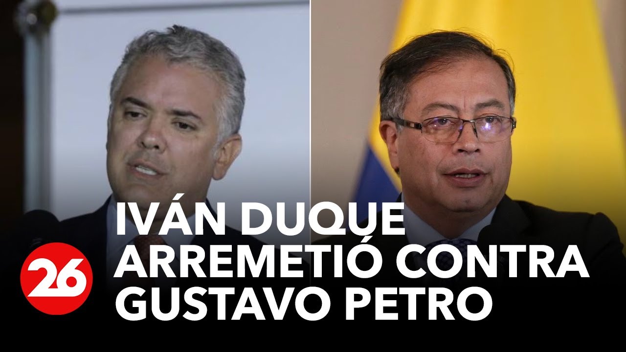 COLOMBIA | Expresidente Iv&aacute;n Duque lanza cr&iacute;ticas contra las reformas del Gobierno Petro