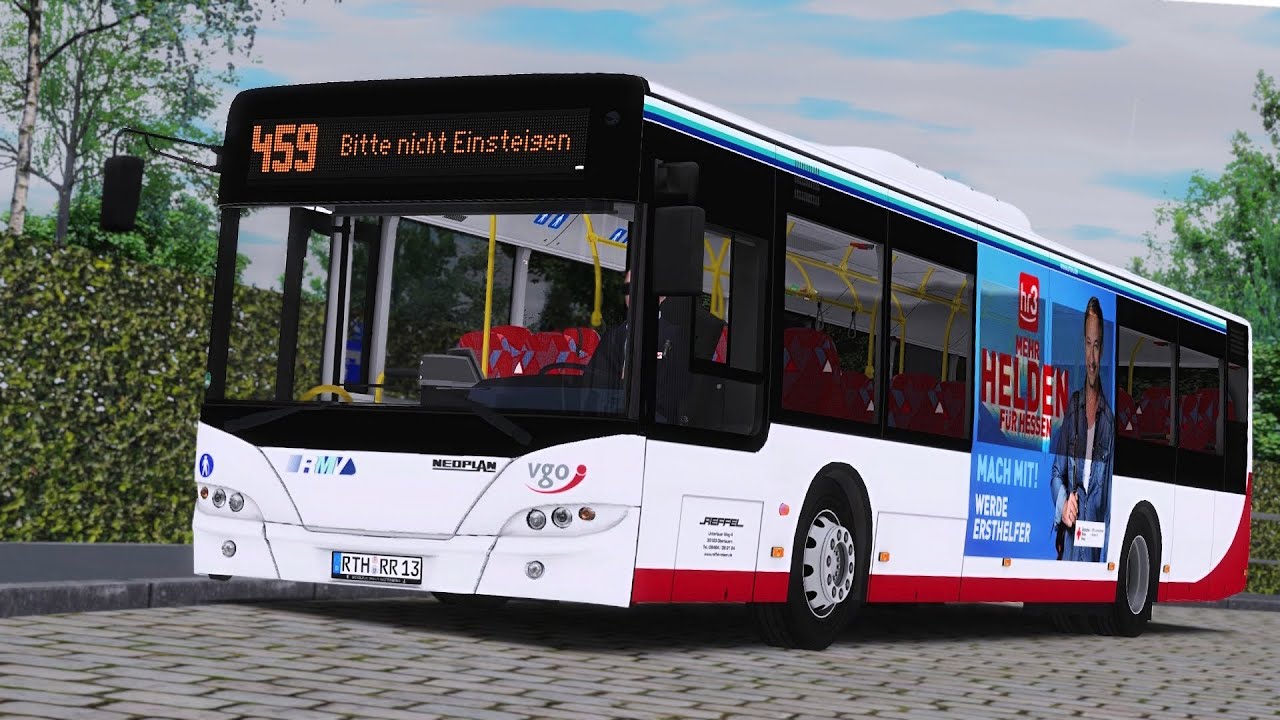 OMSI 2|#38| Mit dem Neoplan N4516P auf dem Schulbus