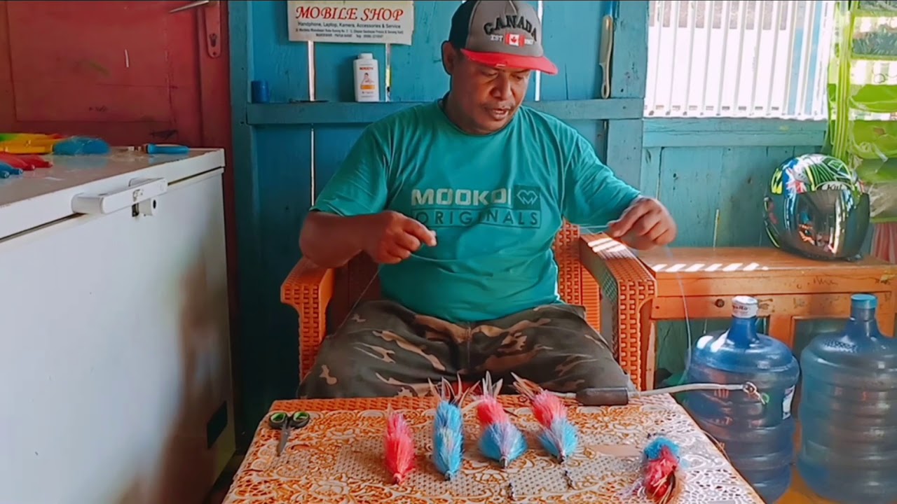 Cara memakai umpan tenggiri
