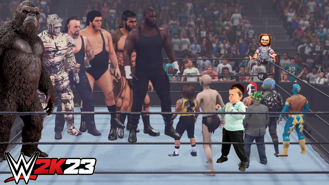 King Kong Turned This Rumble Upside Down! (15 Giants and 15 Short Guys!! S7 EP. 11)