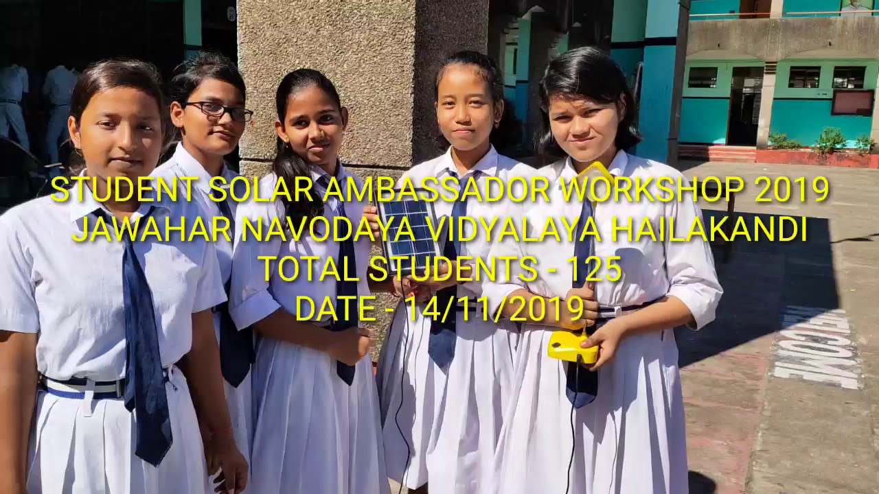 SOLAR STUDENT AMBASSADOR WORKSHOP