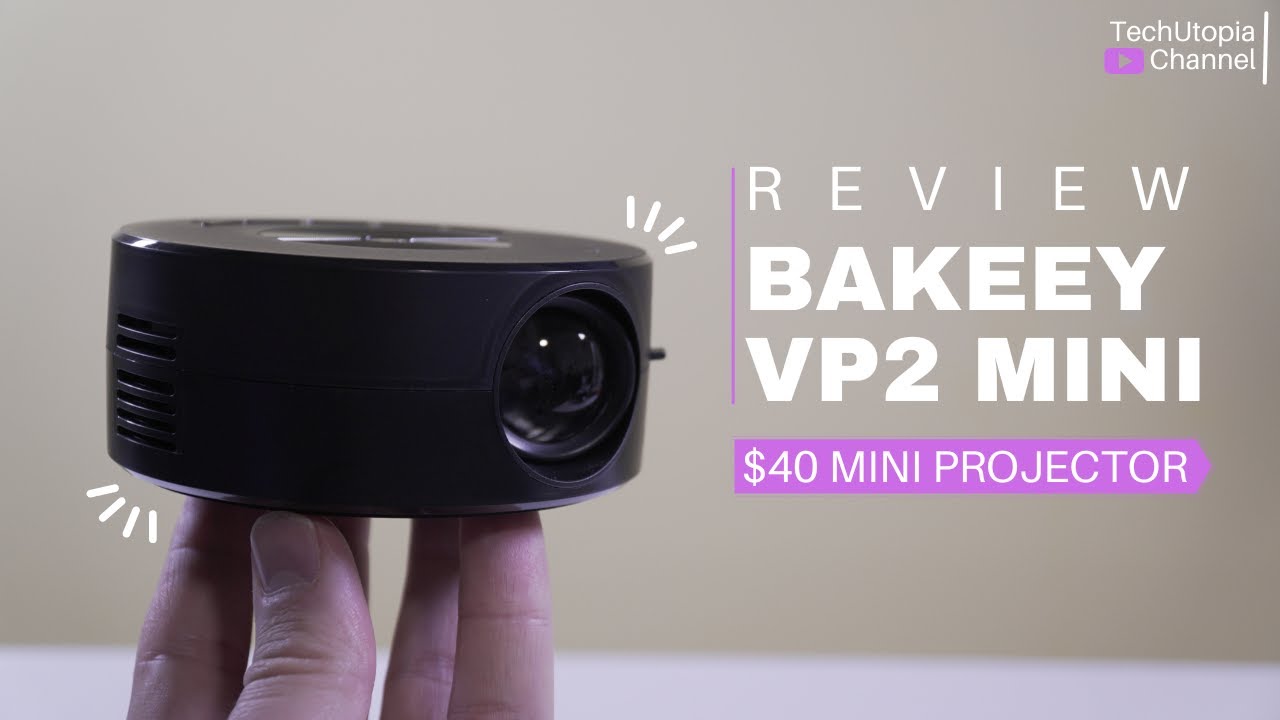Bakeey VP2 Mini Projector Unboxing I Review I $40 SUPER CHEAP I Perfect gift for kids