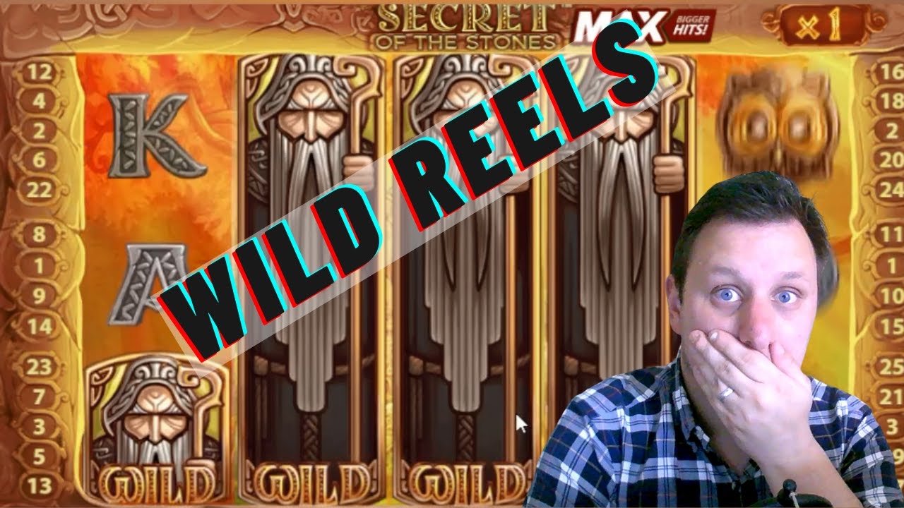 Secret of the stones 3 WILD REELS!  - BIG WIN!!!