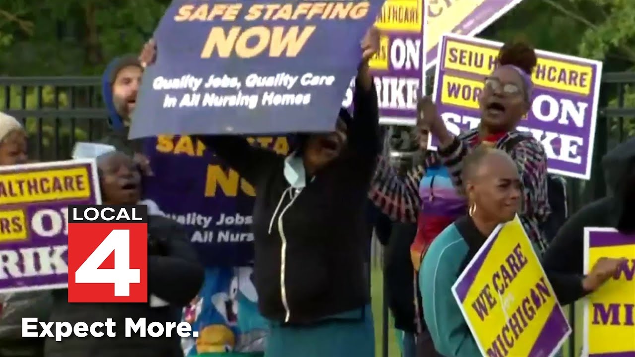 Over 300 SE Michigan nursing home workers go on strike. Here&rsquo;s why