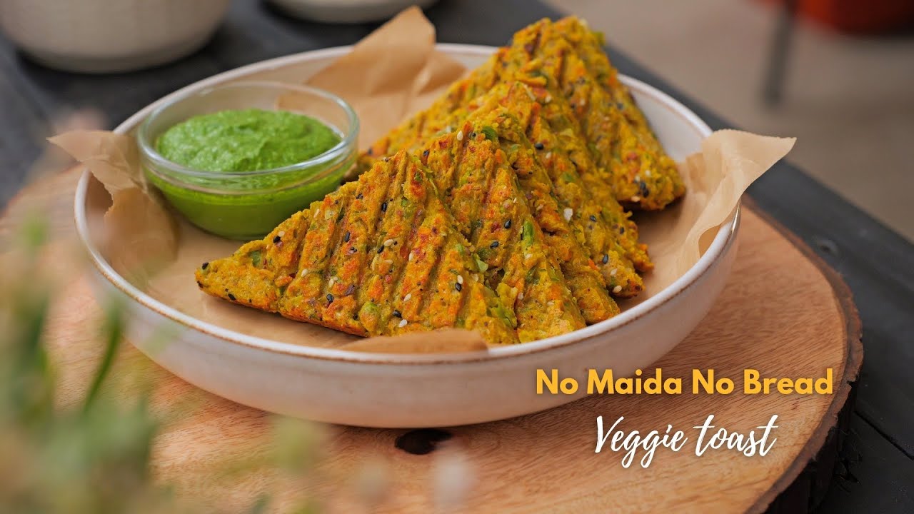 Mujhe nai pata tha ki ye khakar weight loss bhi ho sakta hai | No Maida No Bread Veg Toast |#recipe