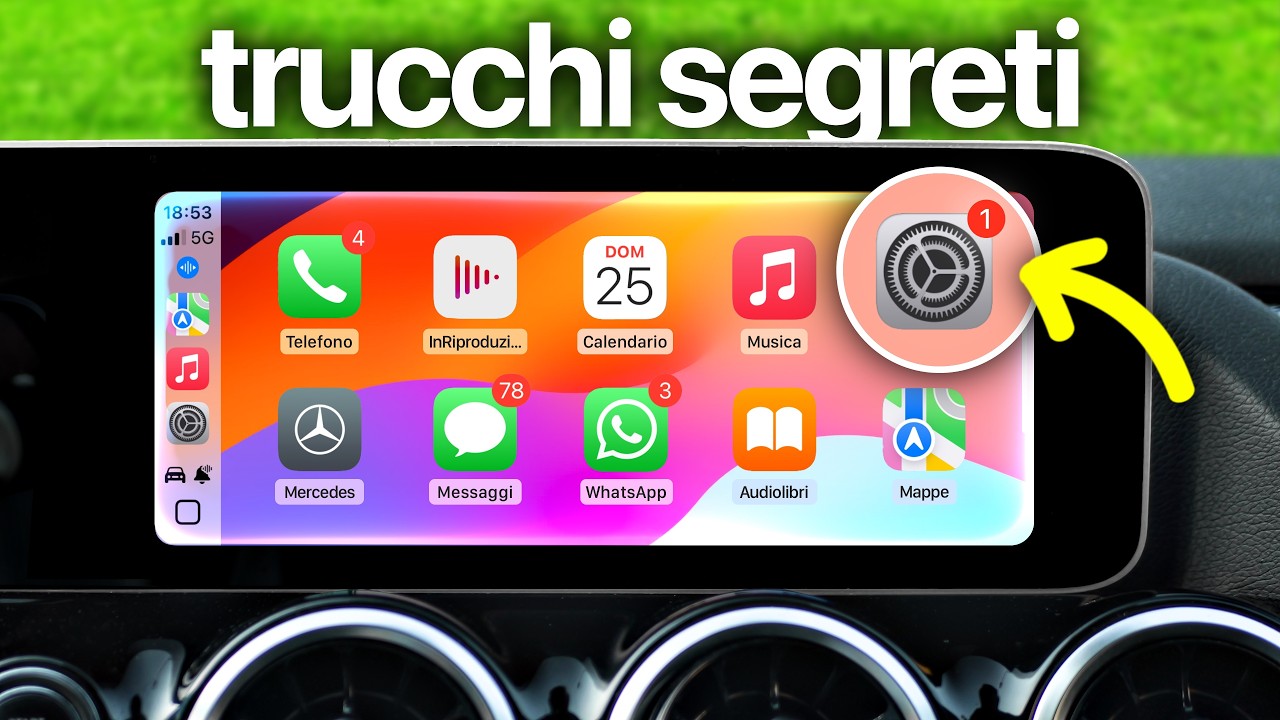 Apple CarPlay: 20 TRUCCHI INCREDIBILI che DEVI PROVARE!