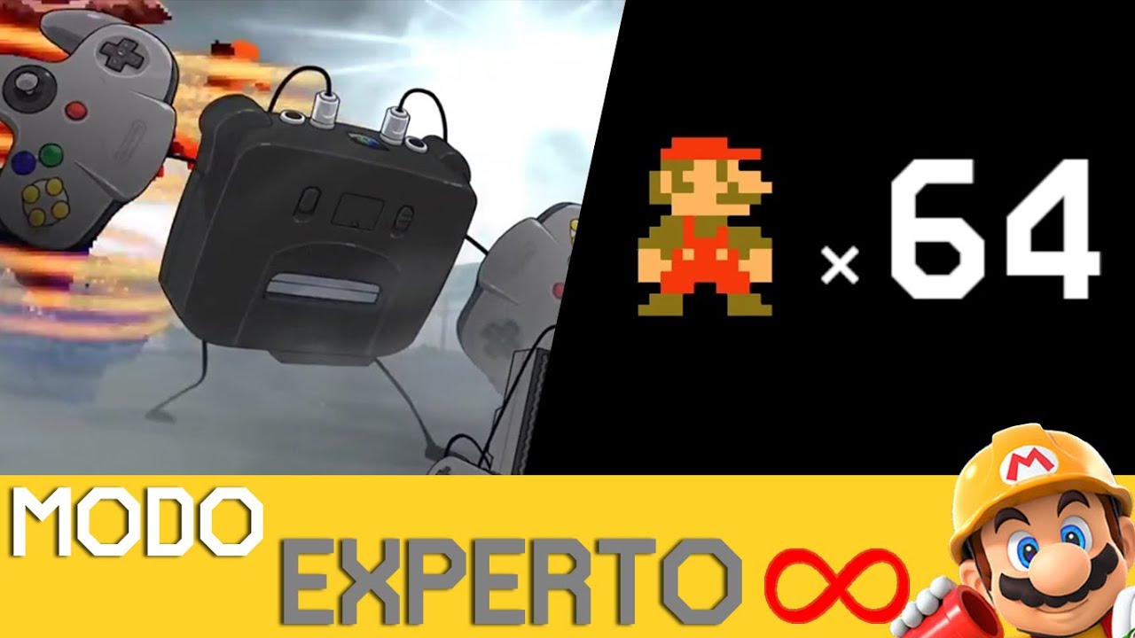Todo o Nada: 64-MAN vs ALGORITMON | EXPERTO INFINITO (NO SKIP) - SMM2 - ZetaSSJ
