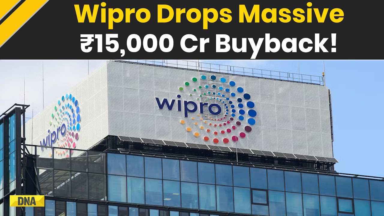 Wipro Announces ₹15,000 Crore Buyback, Plans To Repurchase Shares At ₹250 Each