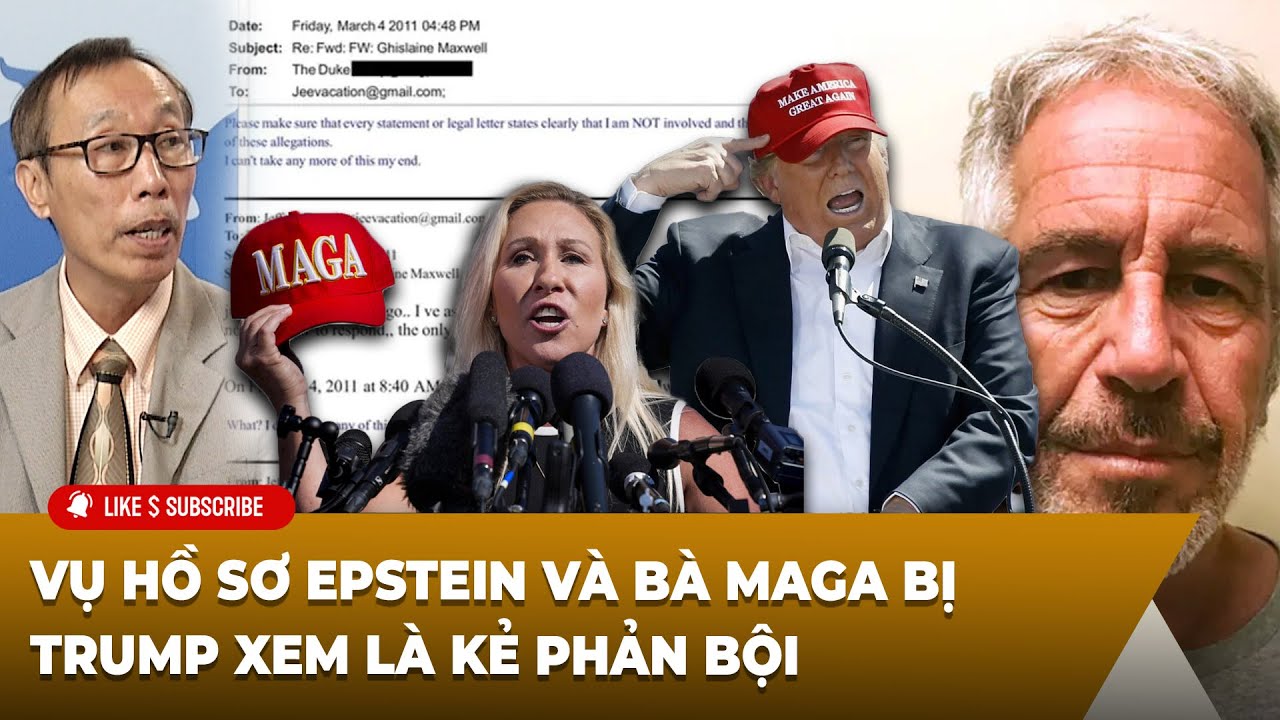 Tin Nổi Bật P2 (11-18-2025) Vụ hồ sơ Epstein v&agrave; b&agrave; MAGA bị Trump xem l&agrave; kẻ phản bội