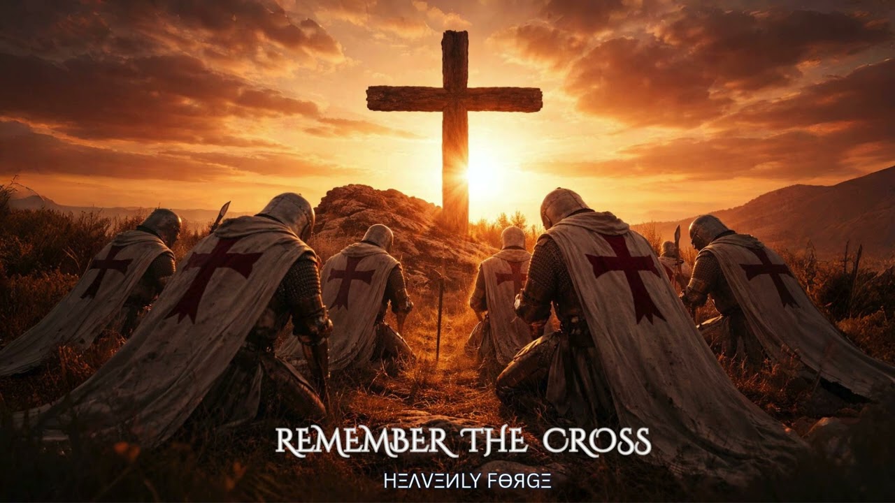 🔥 REMEMBER THE CROSS ⚔️  | Epic Christian Crusader Rock Anthem | Victory Over Sin | HEAVENLY FORGE