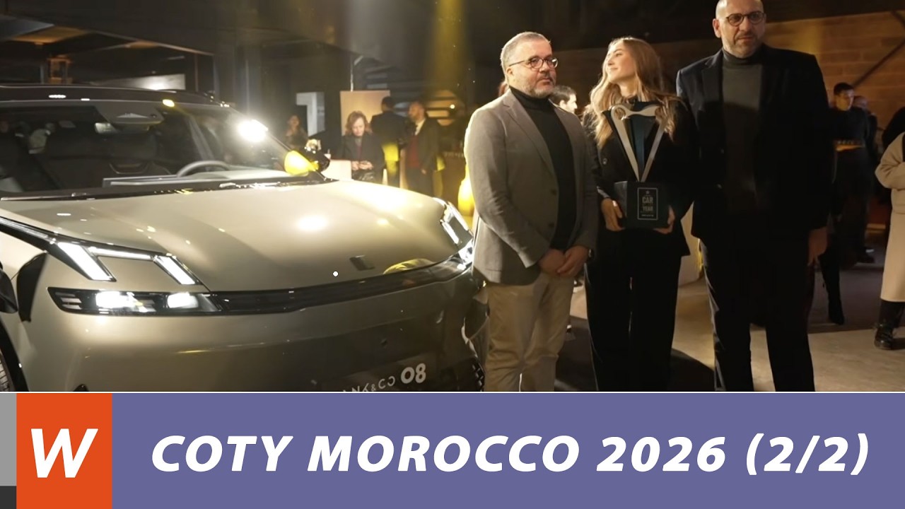 COTY Morocco 2026 - Voiture de l'année au Maroc