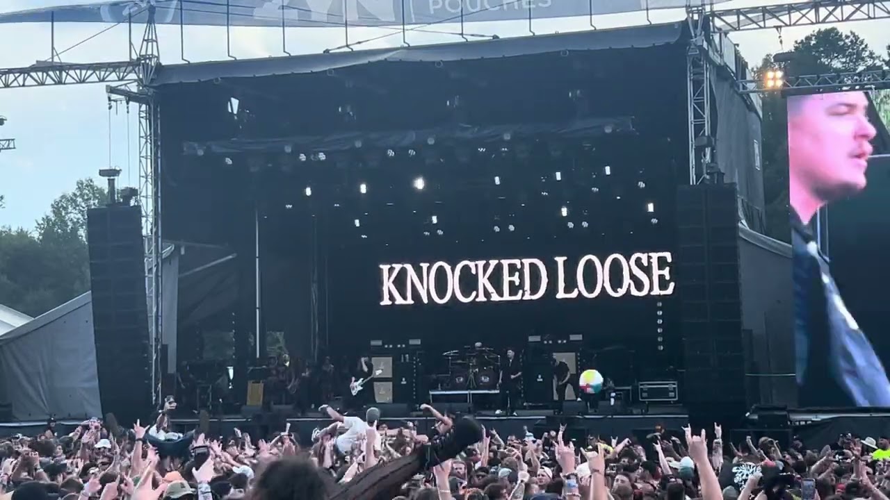 Knocked Loose LIVE Full Set @ Blue Ridge Rock Fest 2023