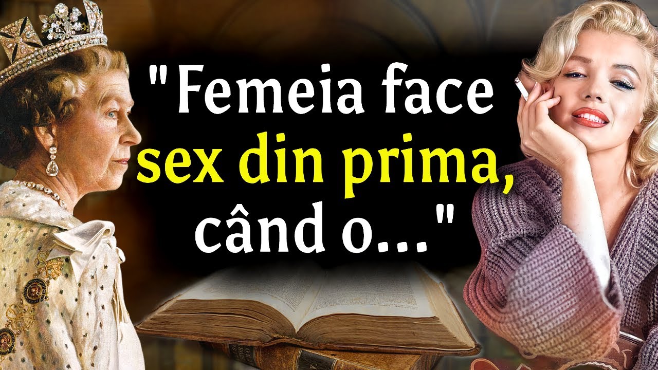 Lecțiile de Viață ale Femeilor Celebre pe care Oamenii le învață prea târziu | Vol. I