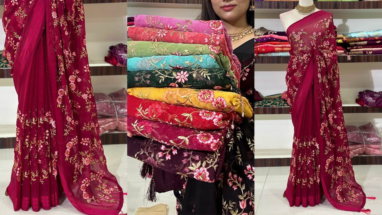 Fulkari Sari In Real