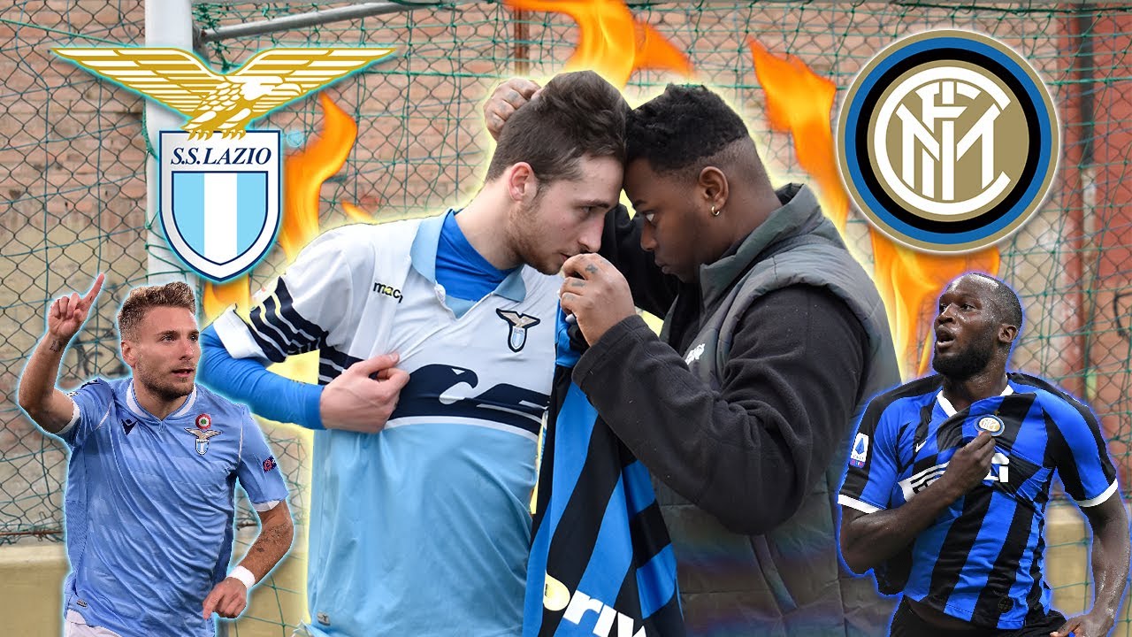 Lazio VS Inter - BOTTA e RISPOSTA tra tifosi!!