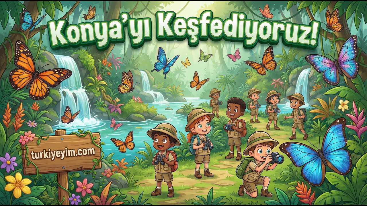 🌀 Konya'yı Geziyoruz! Mevlana ve Etli Ekmek | Eğlenceli Türkiye Turu 🇹🇷