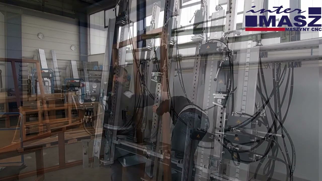 Prasa S&S do drzwi i okien  - prezentacja działania