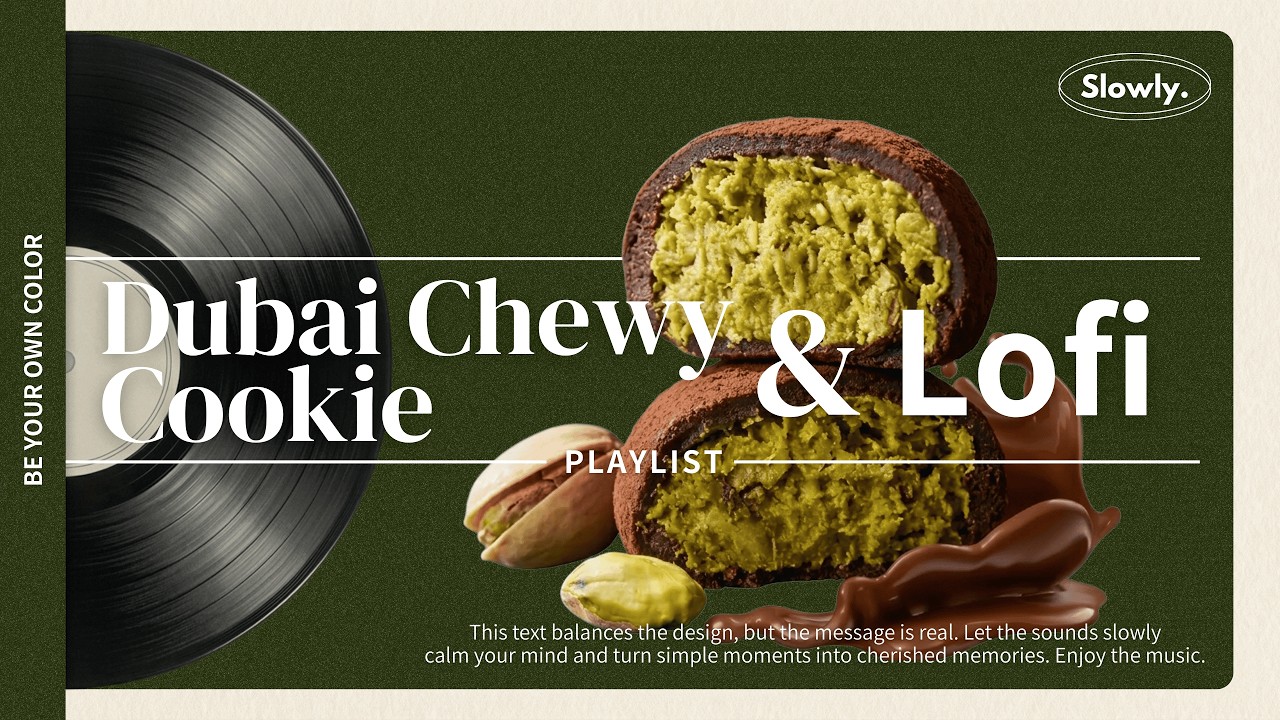 Dubai Chewy Cookie | Lofi Chill Beats for Study & Relax