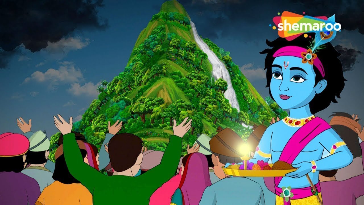 ஜன்மாஷ்டமி சிறப்பு: கிருஷ்ணர் கோவர்தன மலையை வழிபடுவது சரியா? | New Bal Krishna Series- 04