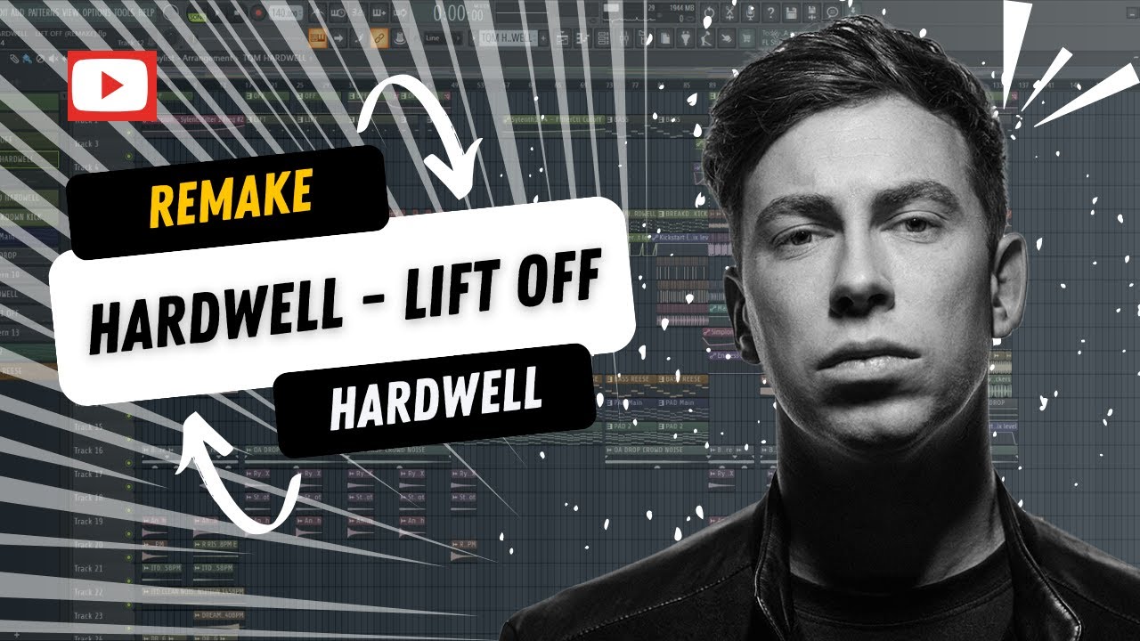 HARDWELL - LIFT OFF Fl Studio Remake