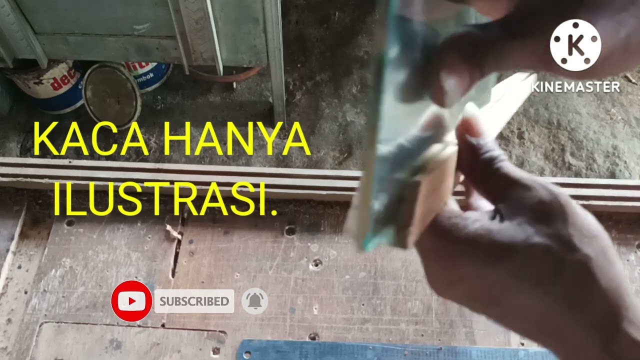 REL  KACA  SLIDING  DARI KAYU. (baca deskripsi).