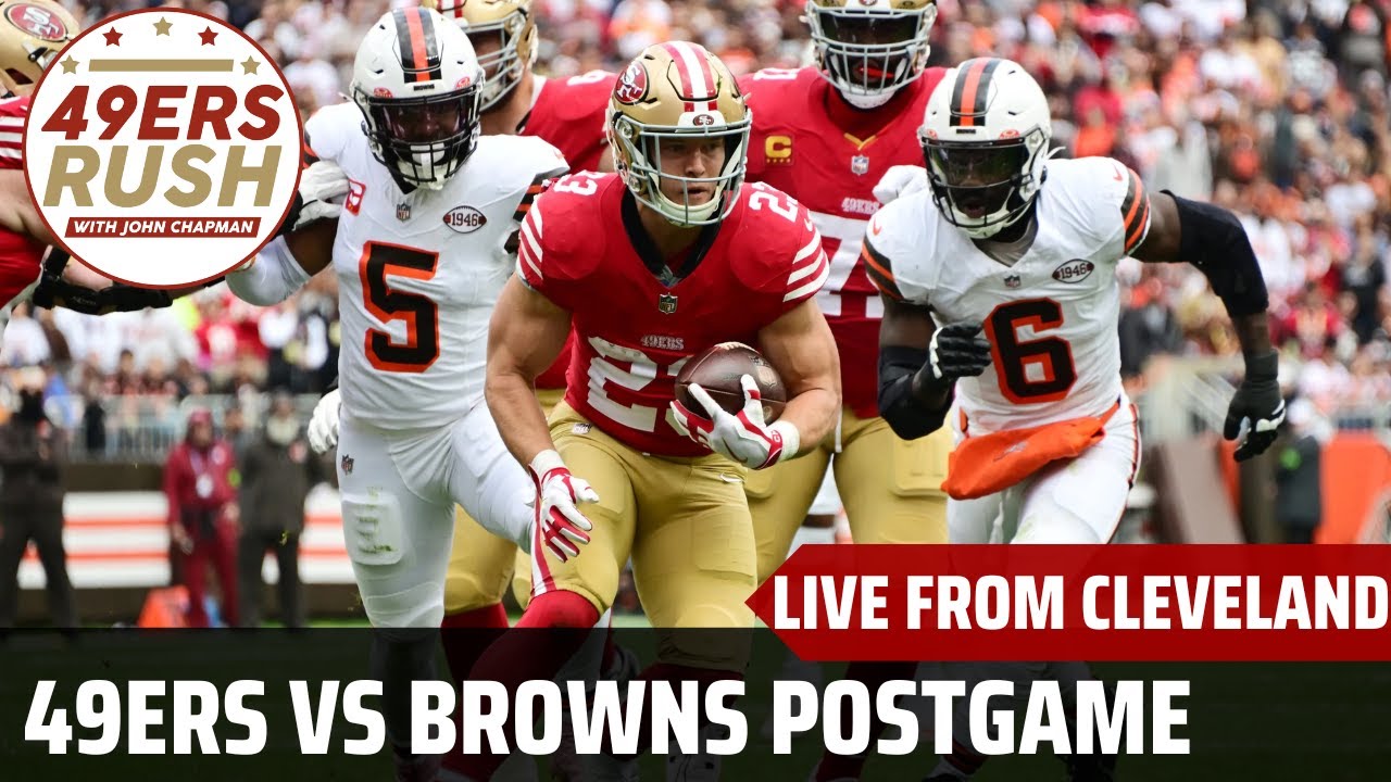 49ers vs Browns Live Postgame