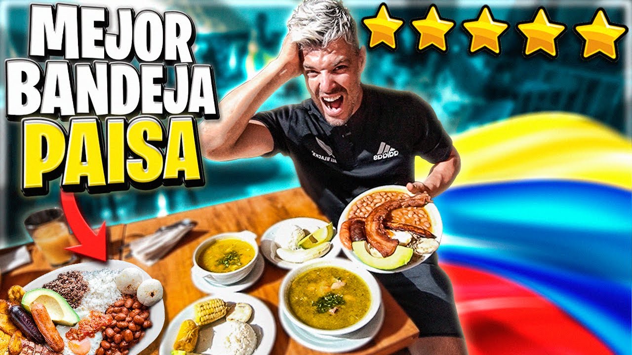 VIAJÉ A COLOMBIA PARA COMER la MEJOR BANDEJA PAISA del PAIS 🇨🇴 ¿ES TAN BUENA COMO DICEN?